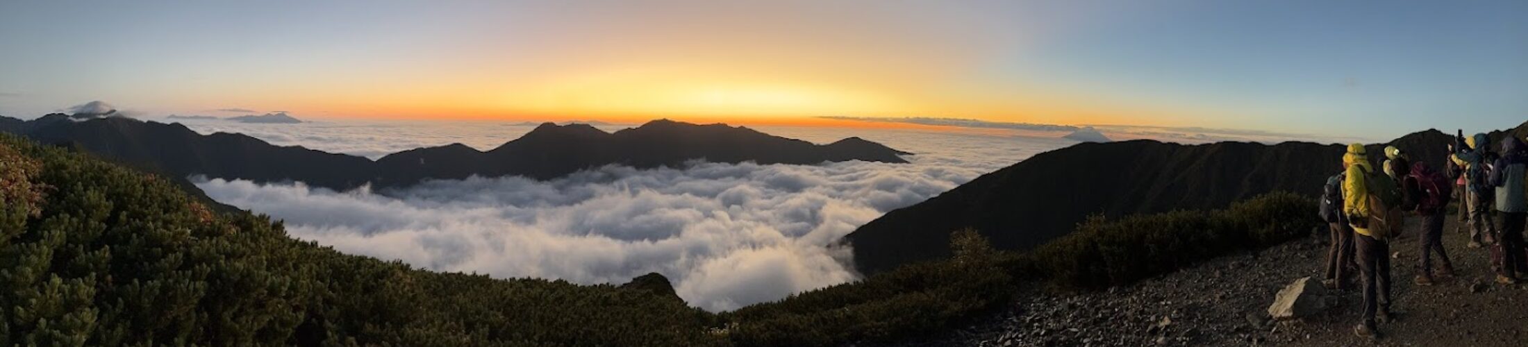 鳳凰三山と富士山