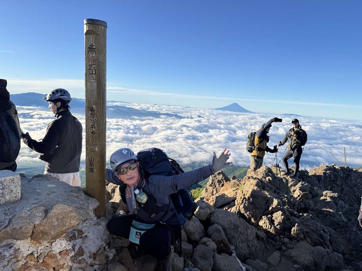 八ヶ岳（赤岳山頂）